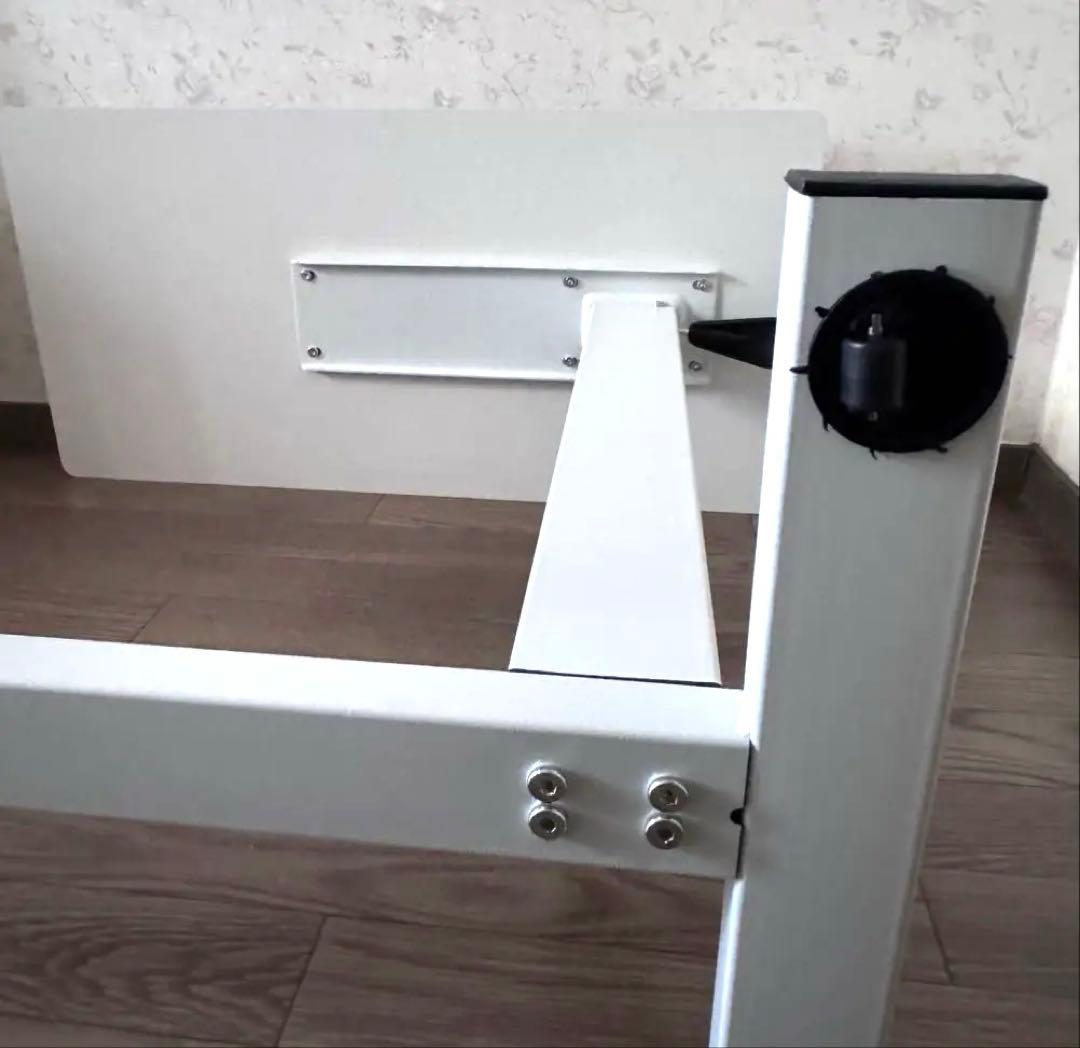 サイドテーブル ガス式 昇降テーブル レバー 調整可能 補助【発送エリア限定】