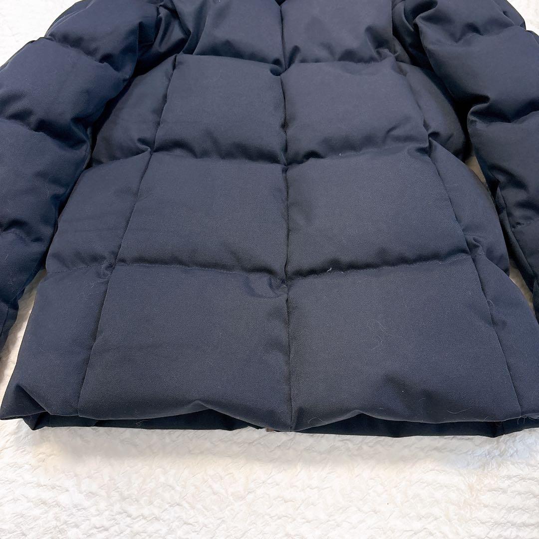 新品同様✨PYRENEX リール　フード付きダウンジャケット　ネイビー　36 S