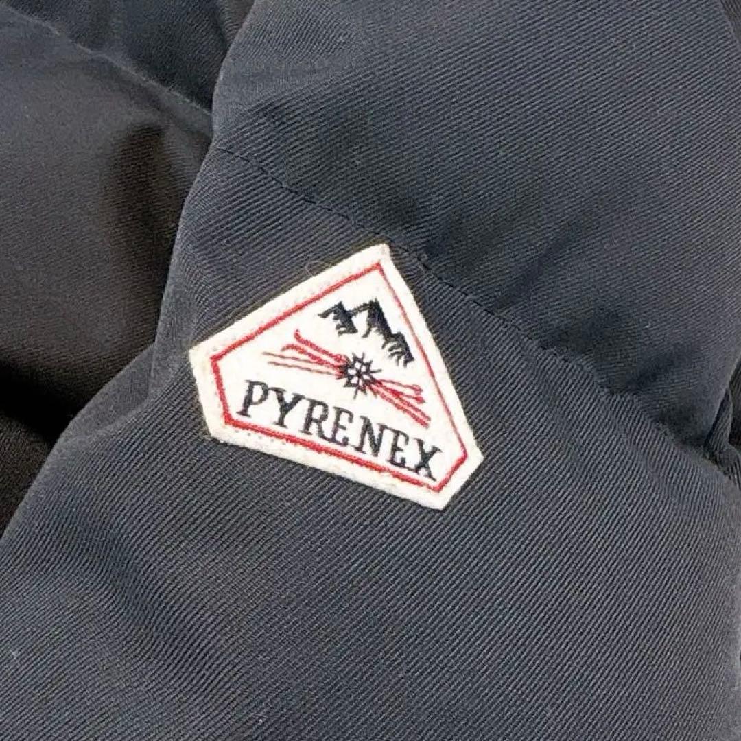 新品同様✨PYRENEX リール　フード付きダウンジャケット　ネイビー　36 S