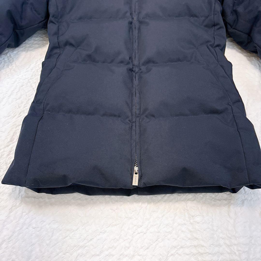 新品同様✨PYRENEX リール　フード付きダウンジャケット　ネイビー　36 S