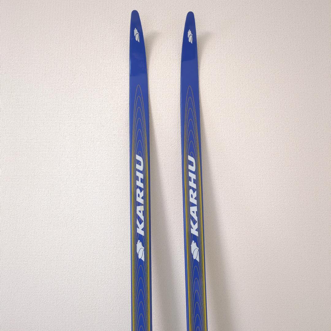 KARHU 179cm クロスカントリー スキー板＋EXELストック ウロコ板