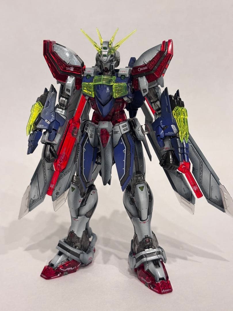 【1/25まで限界値引き！】RGゴッドガンダム+風雲再起セット全塗装完成品