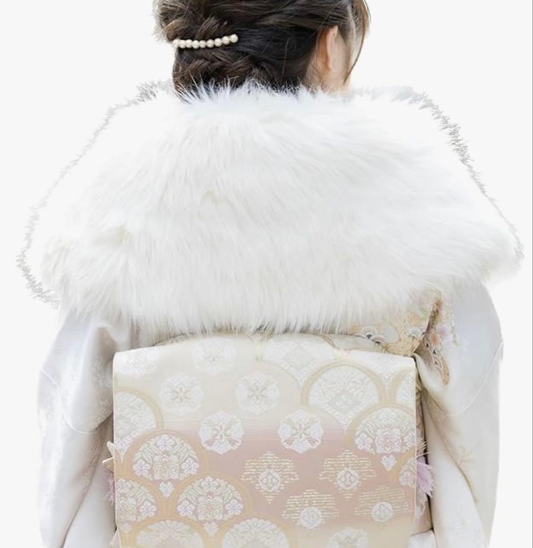 振袖フルセット・草履 ショール 髪飾り付き