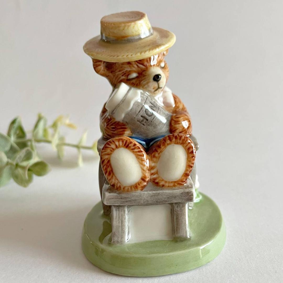 ビングオーグレンダール テディベア テディーベア フレディー フィギュリン