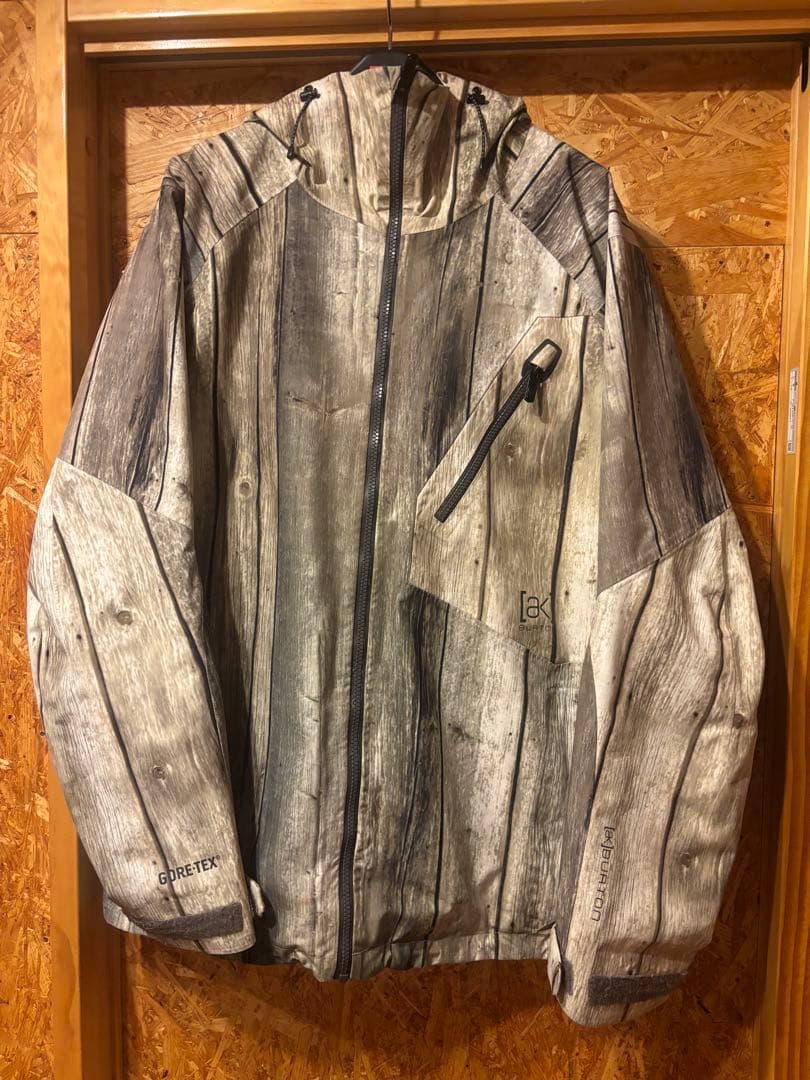 BURTON AK 2L CYCLIC JACKET GORE-TEX 木目柄