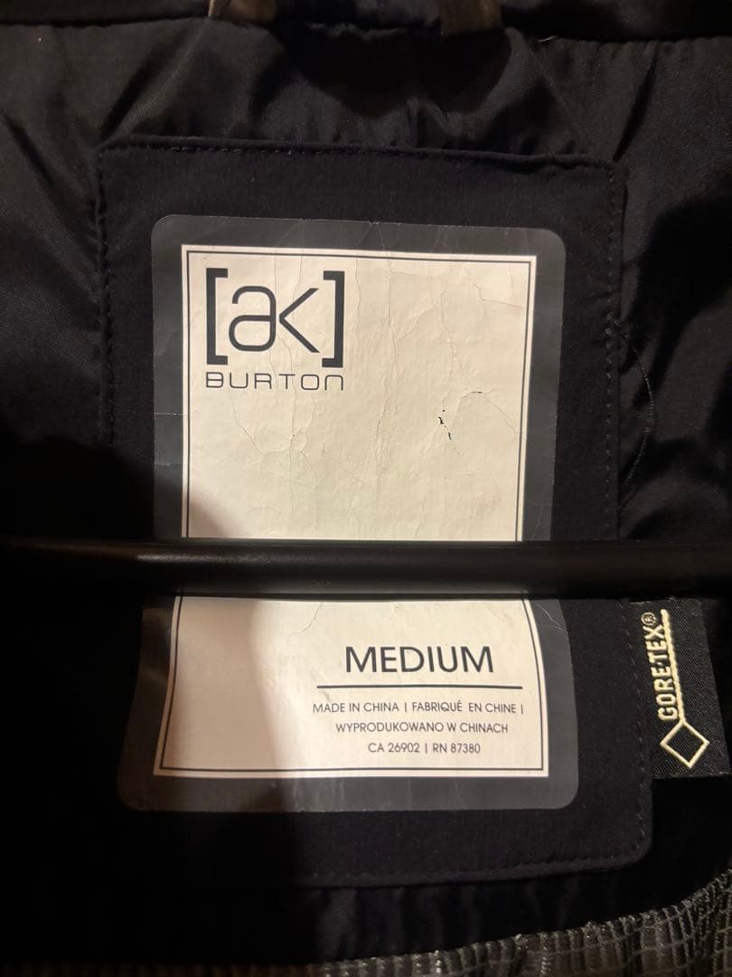 BURTON AK 2L CYCLIC JACKET GORE-TEX 木目柄