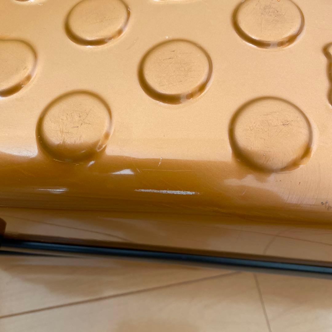 ツモリチサト｜廃盤・限定キャリーケース（猫エンボス／アンティークオレンジ）