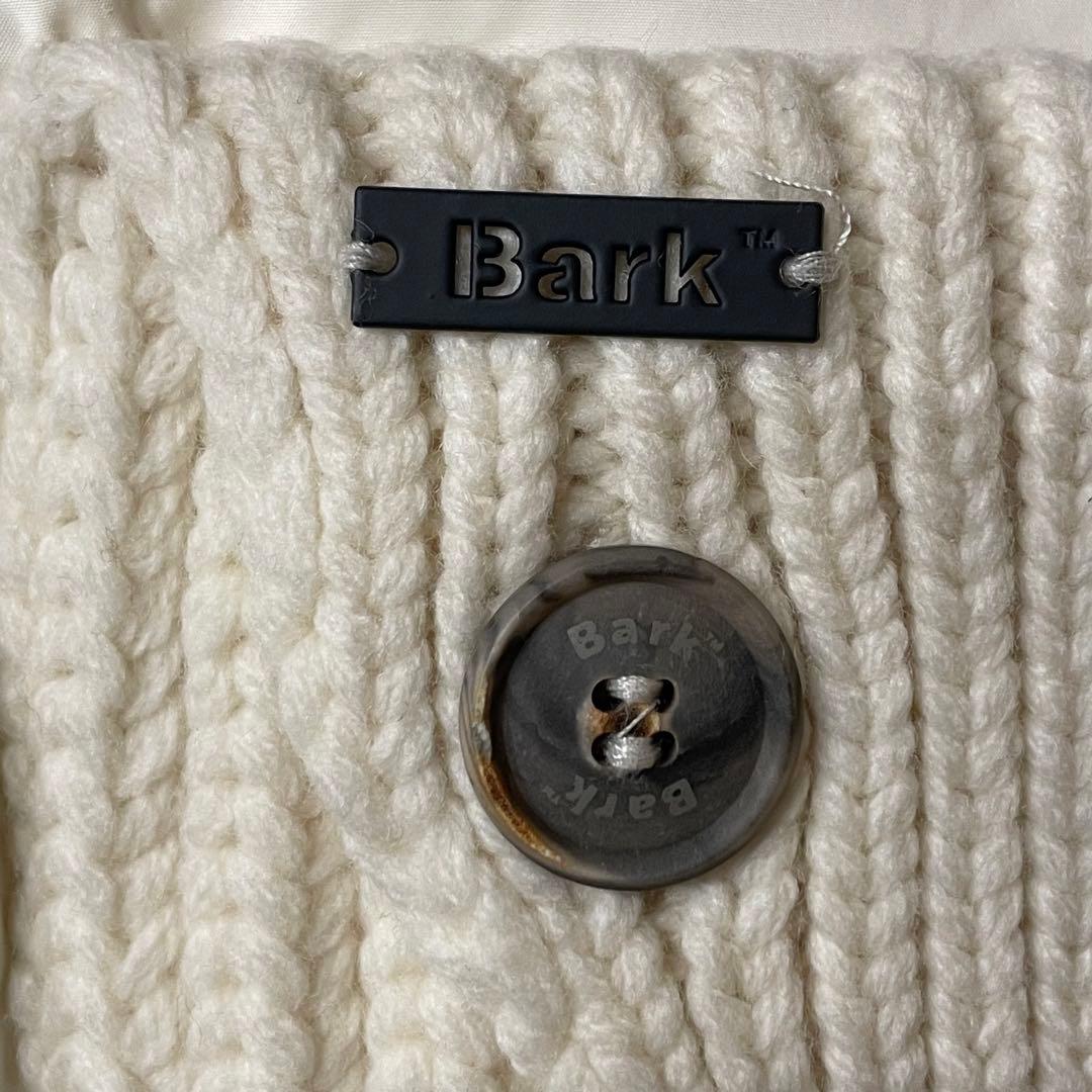 【美品】バーク　Bark ニットダッフル　ダウン　ロングコート　ホワイト