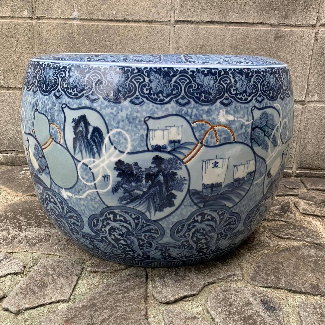陶器 大型 火鉢（年代物）