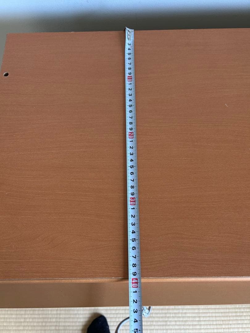 【2/12までの出品】木目調ディスプレイラック 3列x2段