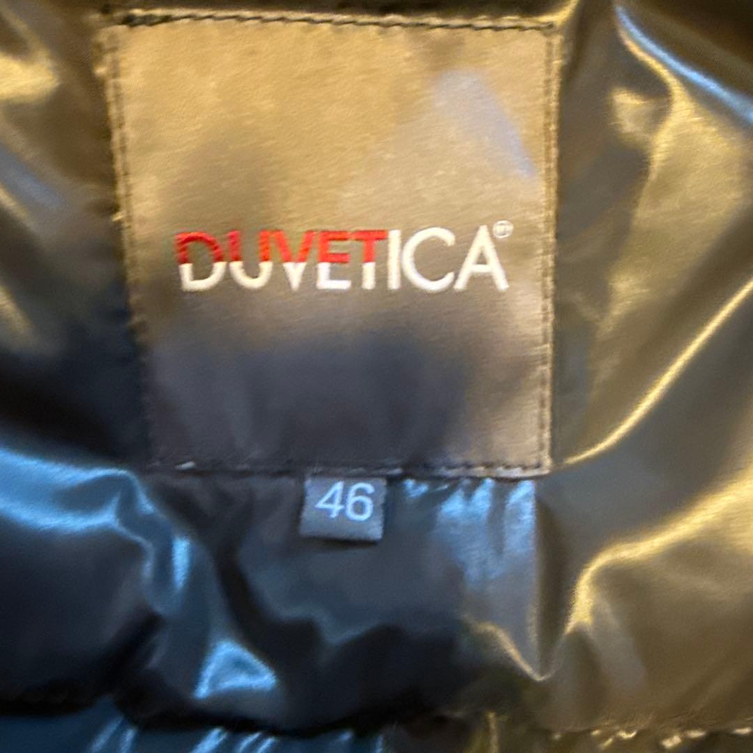 ドゥベティカ　ブラック フード付きダウンジャケッ　size46お値下げ