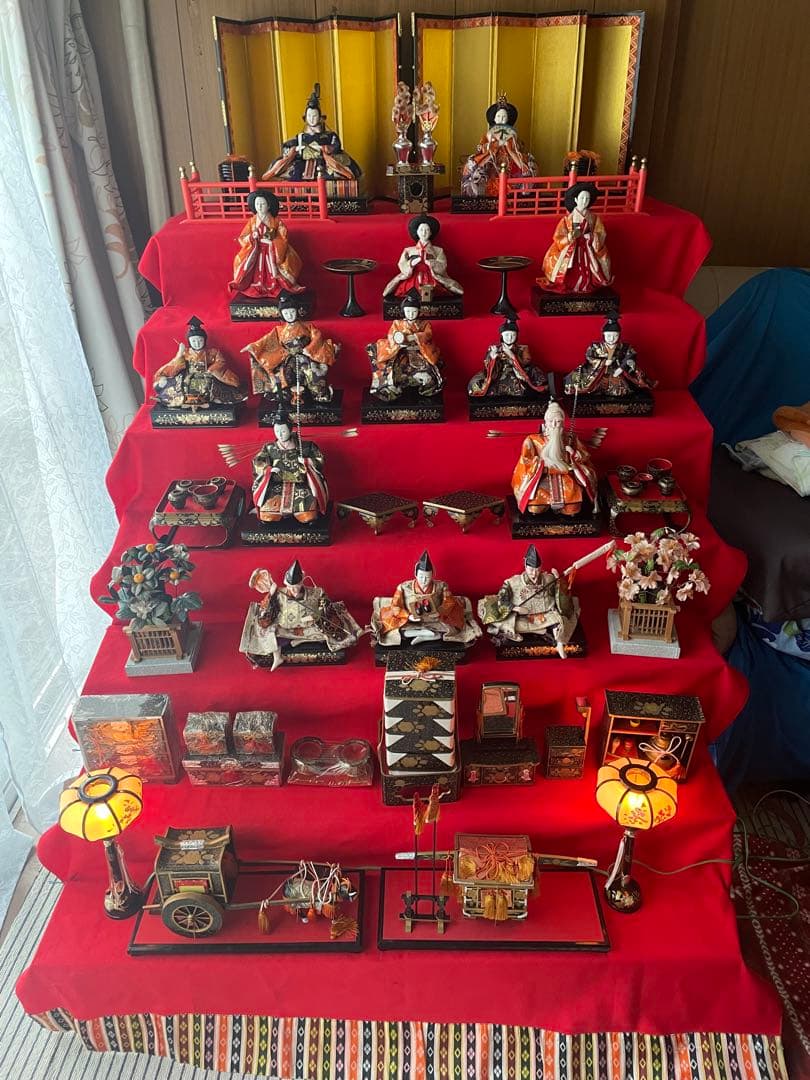 お雛様　7段飾り.。.:*♡