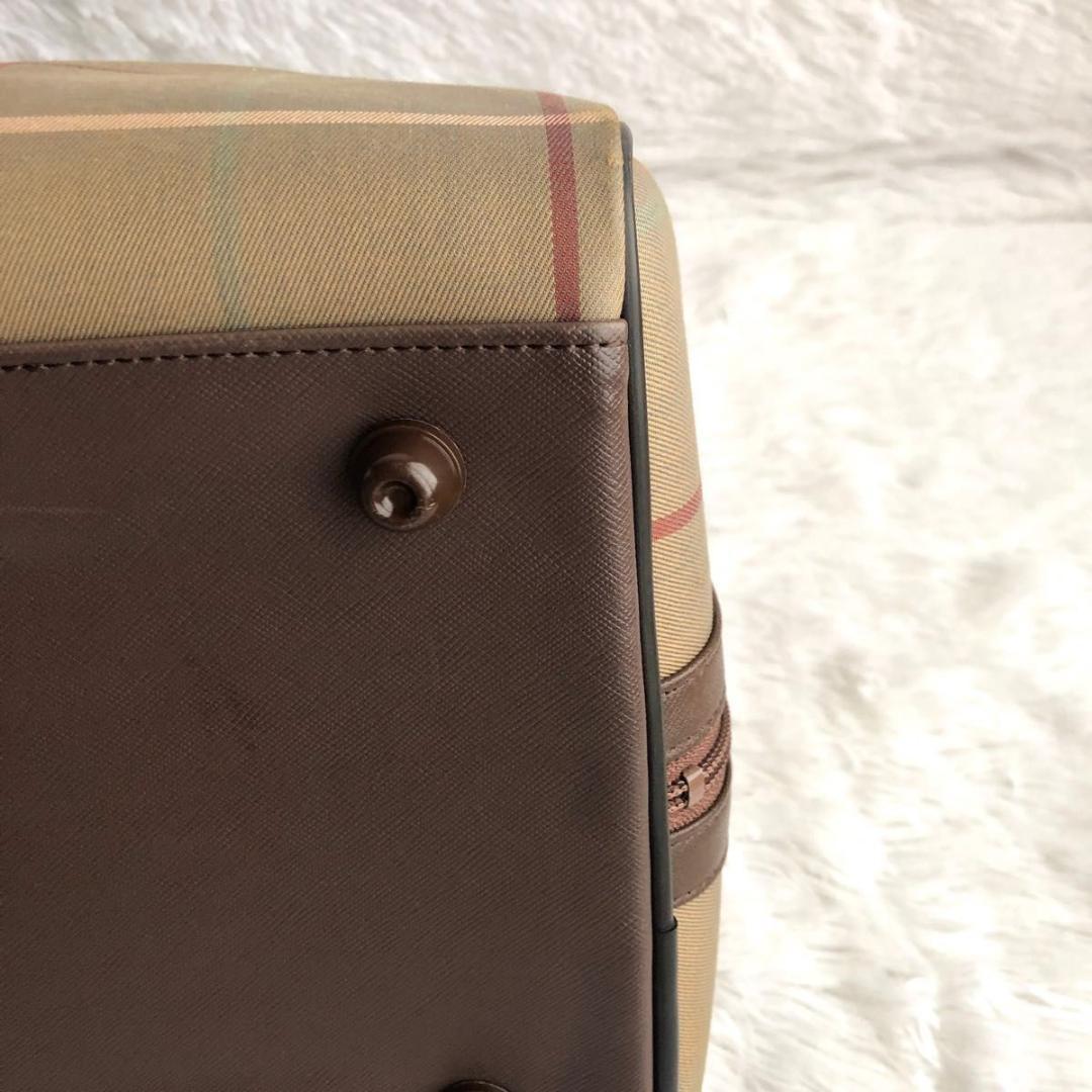 ボストンバッグ レディース 旅行 BURBERRY バーバリー チェック バッグ