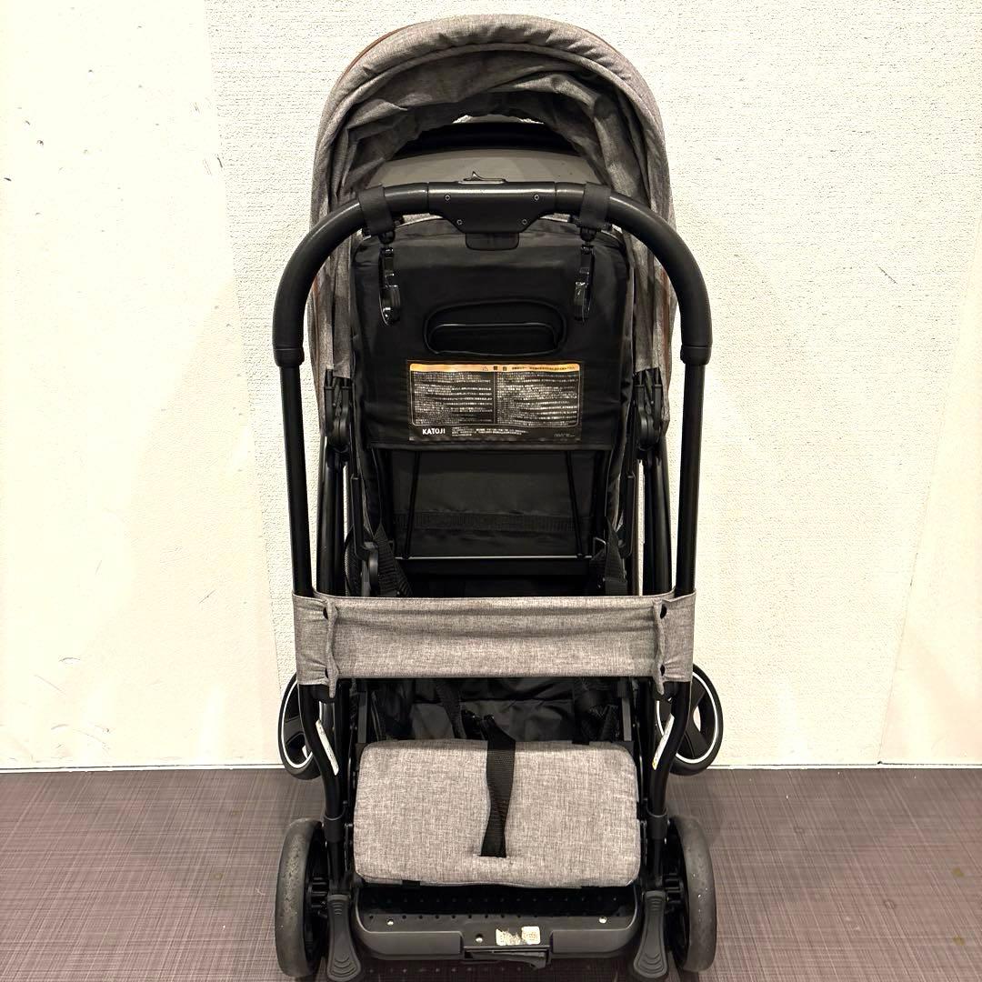 KATOJI 2シーター　2人乗りベビーカー グレー