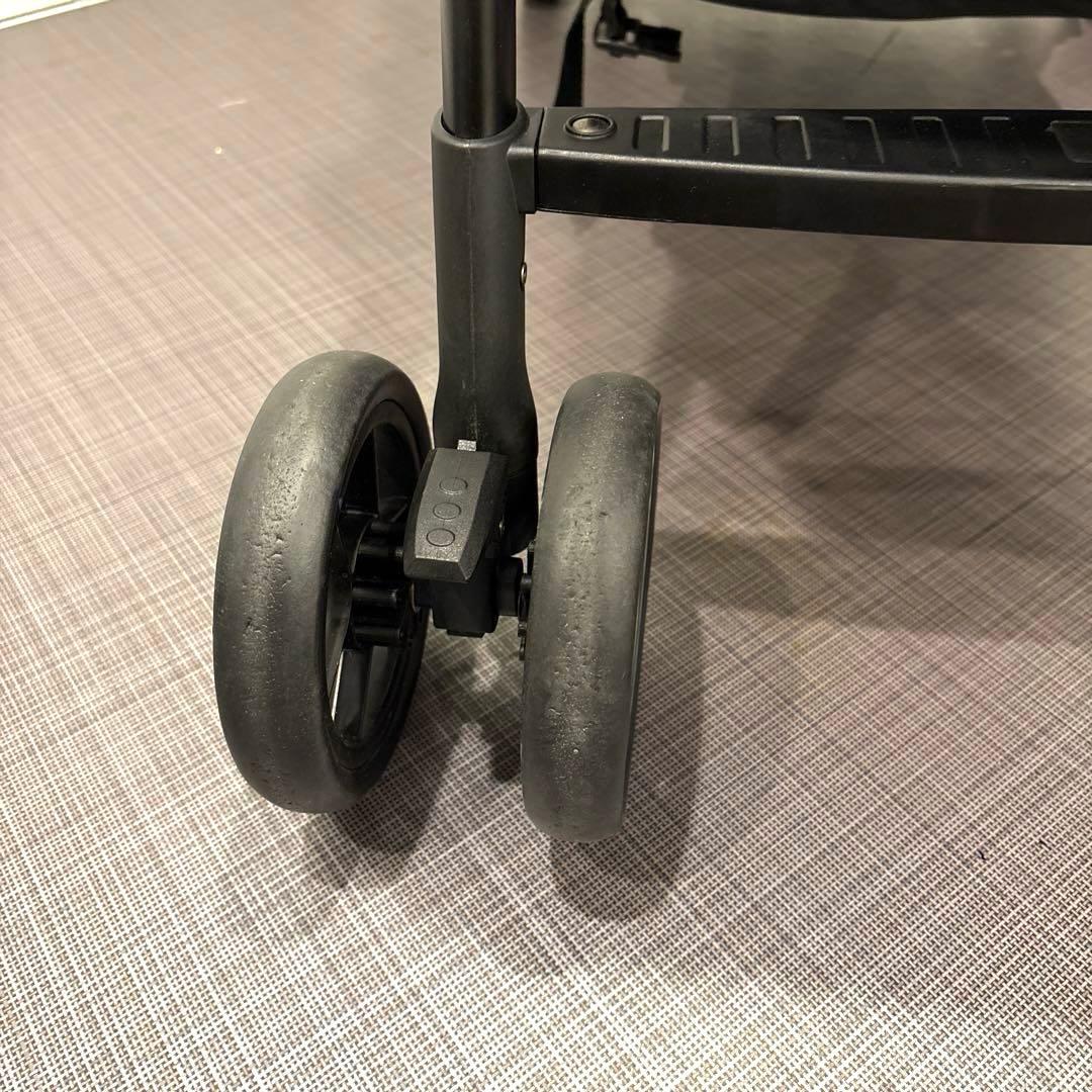 KATOJI 2シーター　2人乗りベビーカー グレー