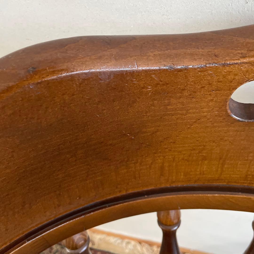 飛騨産業　キツツキマーク　ウィンザーアームチェア　穂高　キャプテンチェア