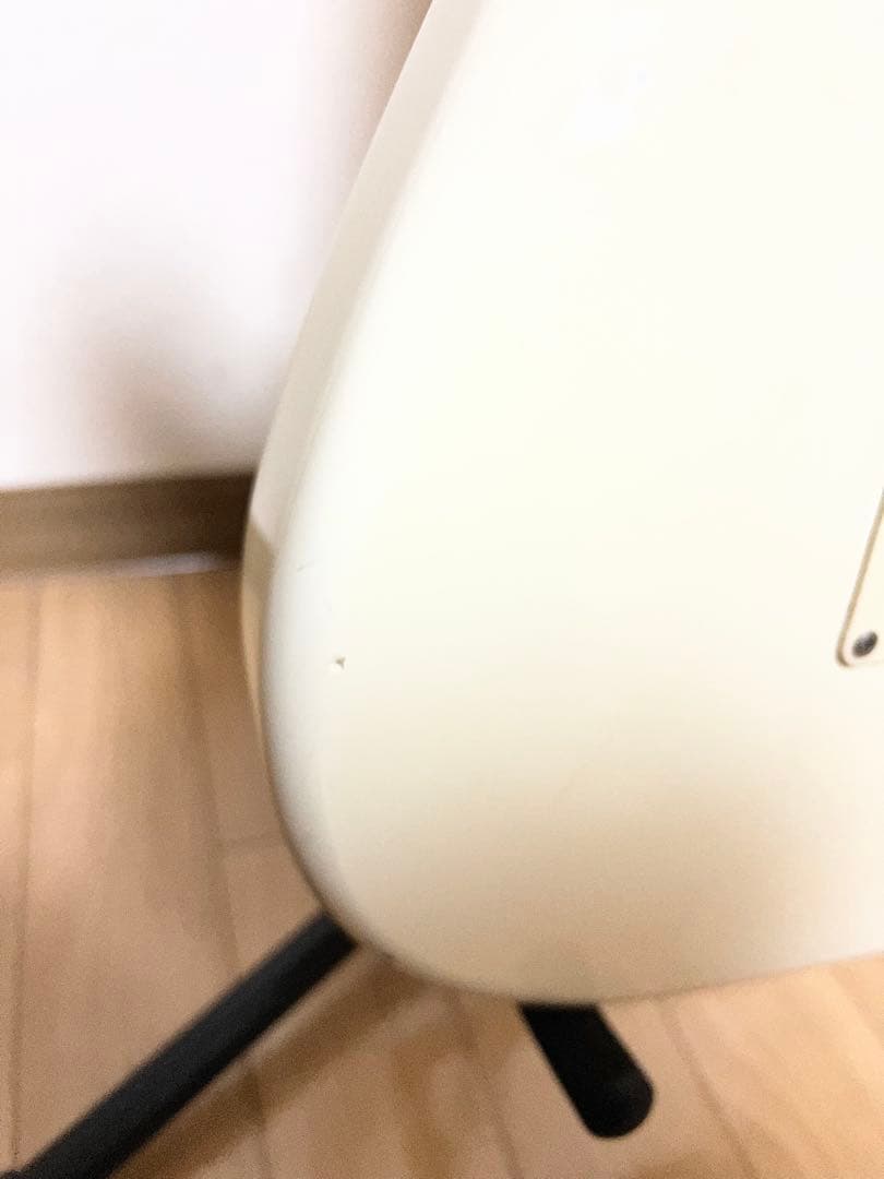 FERNANDES エレキギター ストラト 白 ソフトケース付き