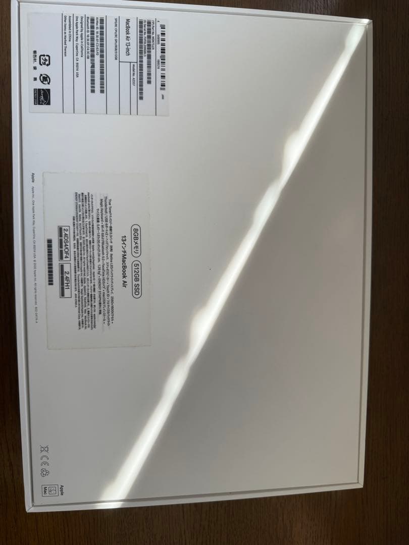 Apple MacBook Air (M1, 2020) 本体 512gb