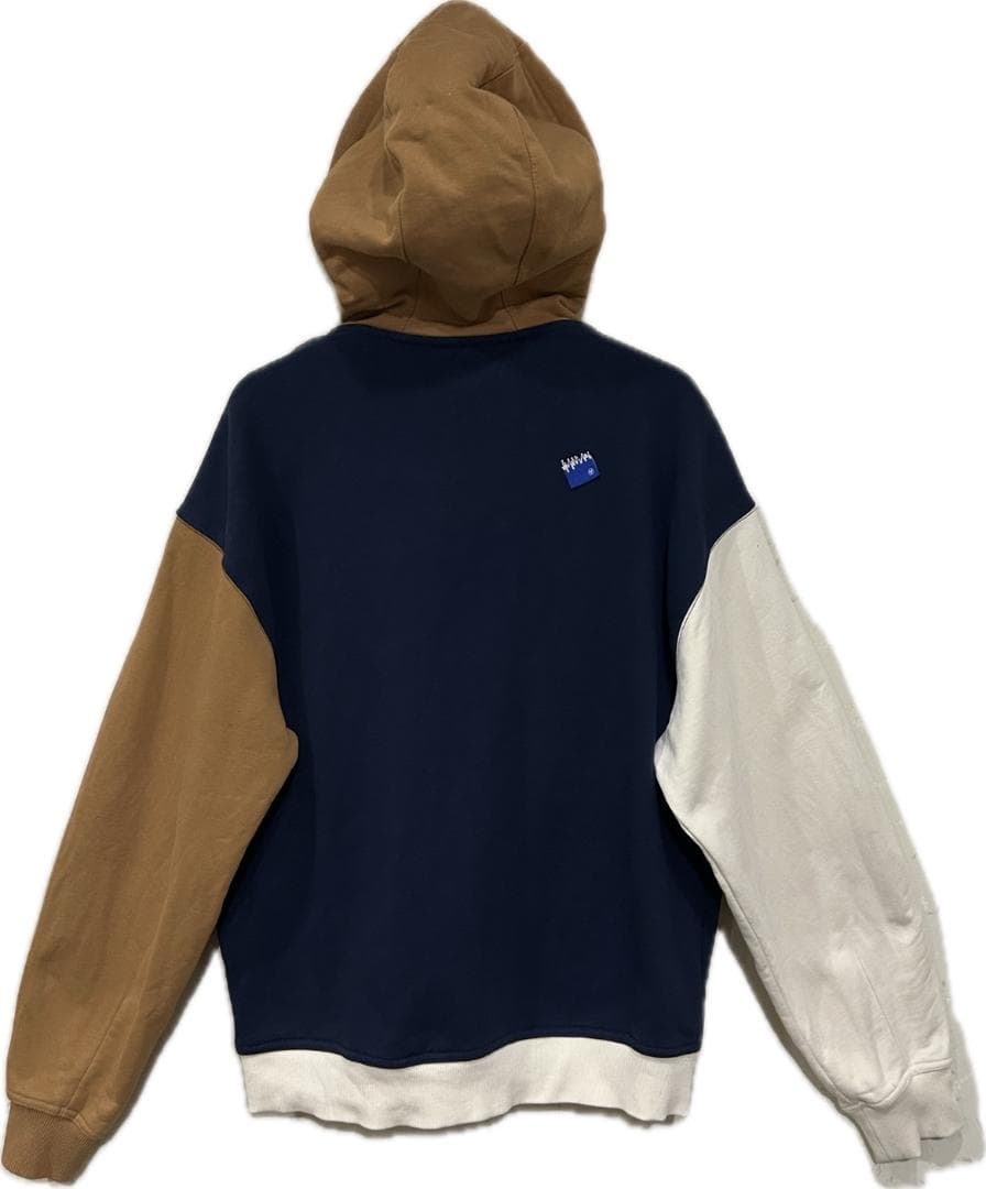 ＊アダーエラー ADER error TRSタグ 切替 ダブルジップパーカー M