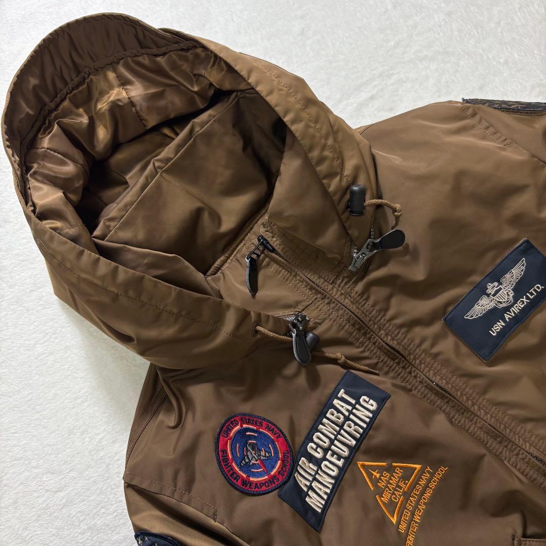 【希少・2XL】CWU45P　AVIREX　フライトジャケット　トップガン