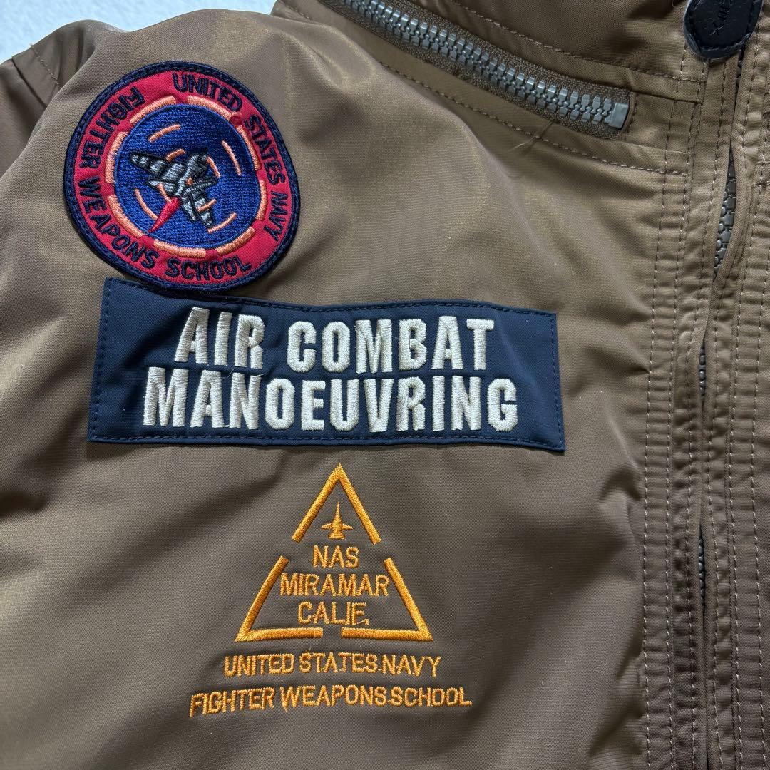 【希少・2XL】CWU45P　AVIREX　フライトジャケット　トップガン