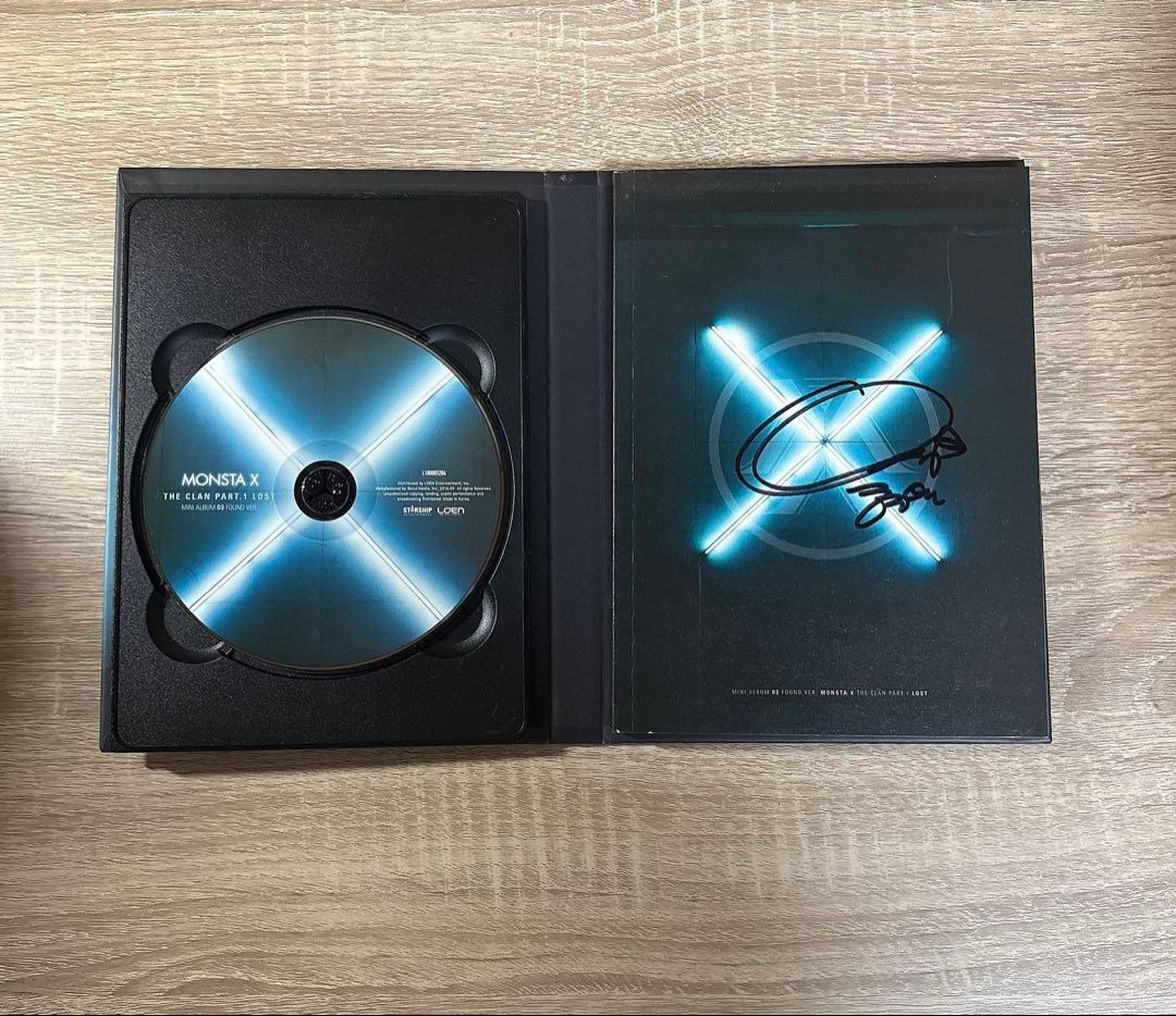 MONSTA X サイン入りアルバムセット