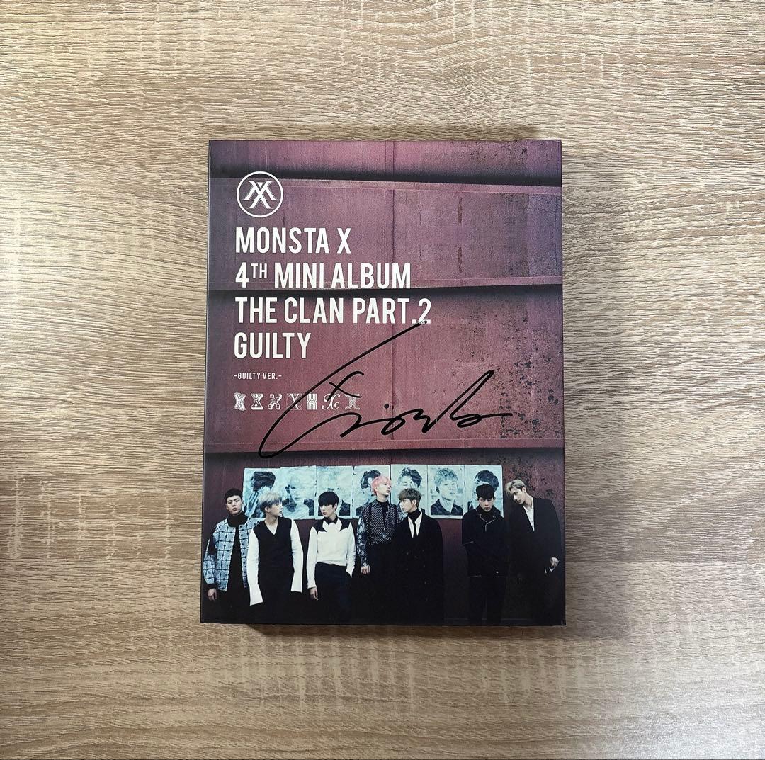 MONSTA X サイン入りアルバムセット