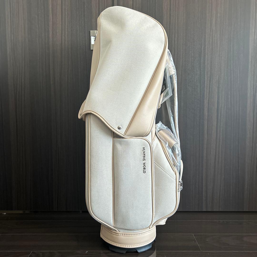 HUNTING WORLD ベージュ キャディバッグ