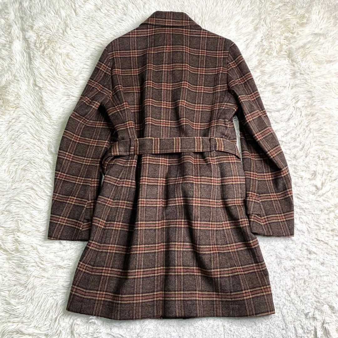 良品✨Tomorrowland ステンカラーコート ピルグリム カシミア ベルト