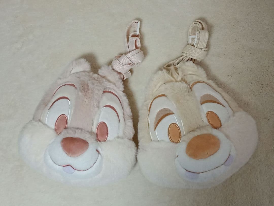 チップとデール　ディズニー　ファンキャップ　ショルダー　セット