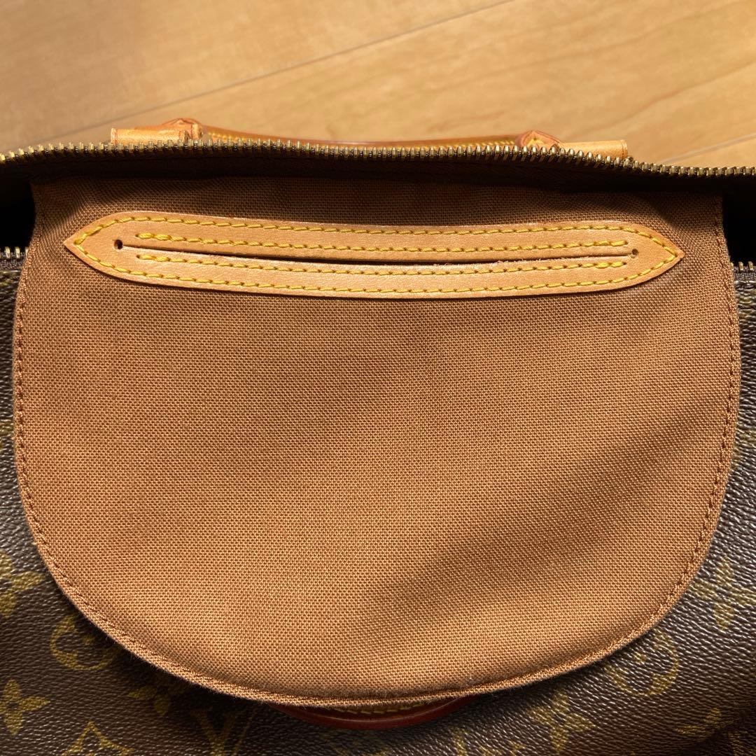 南京錠 鍵付き ルイヴィトン バッグ スピーディ 30 モノグラム ブラウン