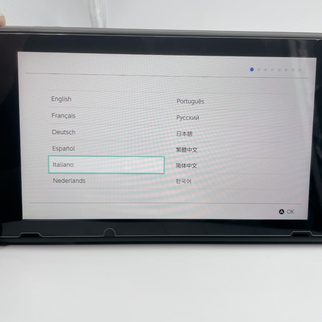 【未使用級】Nintendo Switch バッテリー強化版 本体 2020年製