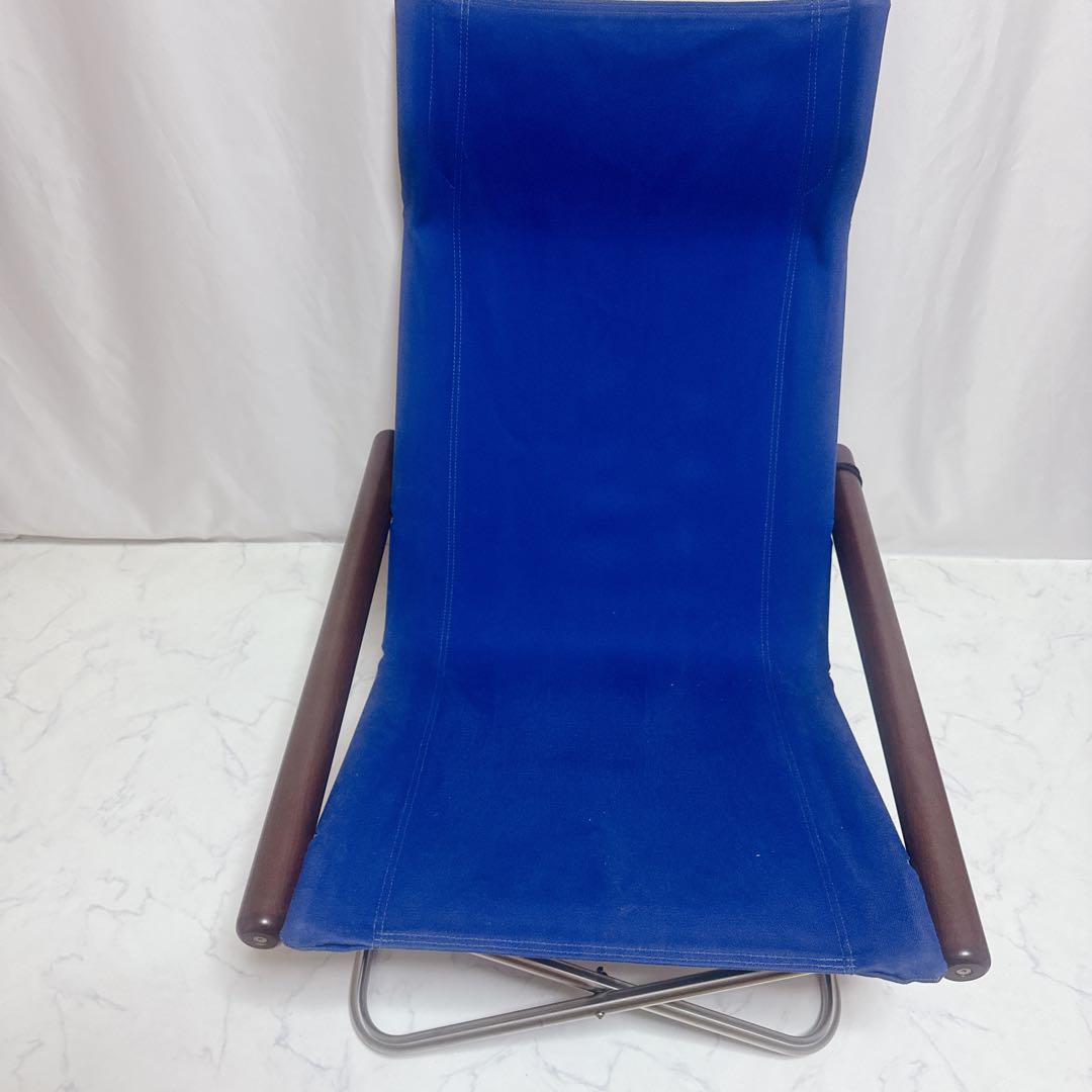 ニーチェアx Nychair Dark brown×ブルー