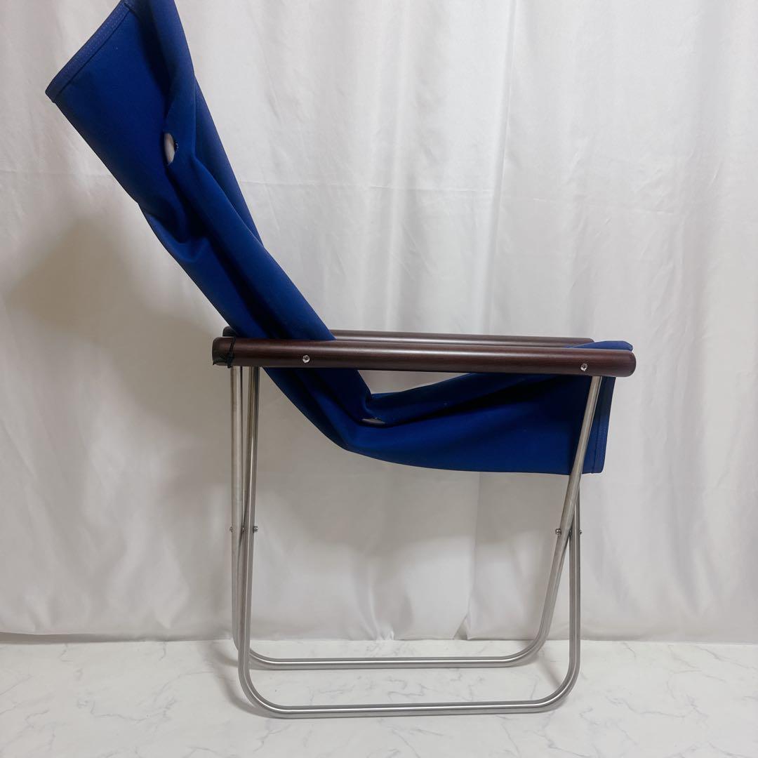 ニーチェアx Nychair Dark brown×ブルー