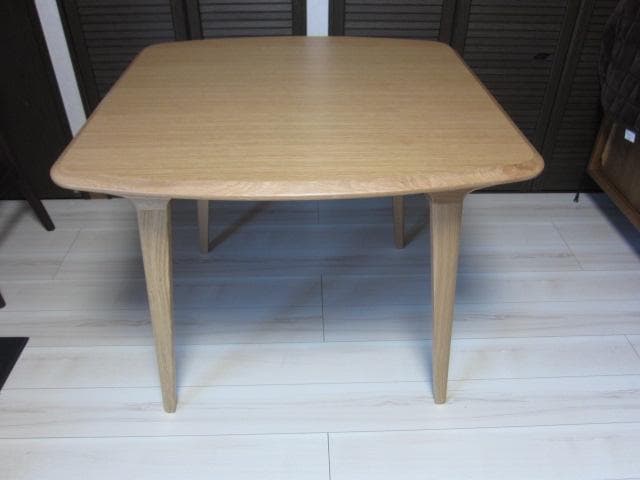 IDEE/無印良品コラボ　IKI オーク材 ダイニングテーブル ナチュラル
