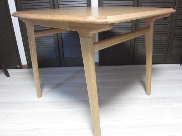 IDEE/無印良品コラボ　IKI オーク材 ダイニングテーブル ナチュラル