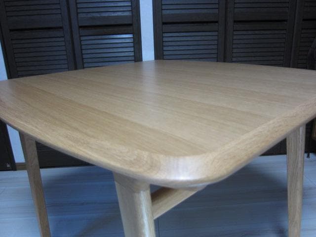 IDEE/無印良品コラボ　IKI オーク材 ダイニングテーブル ナチュラル