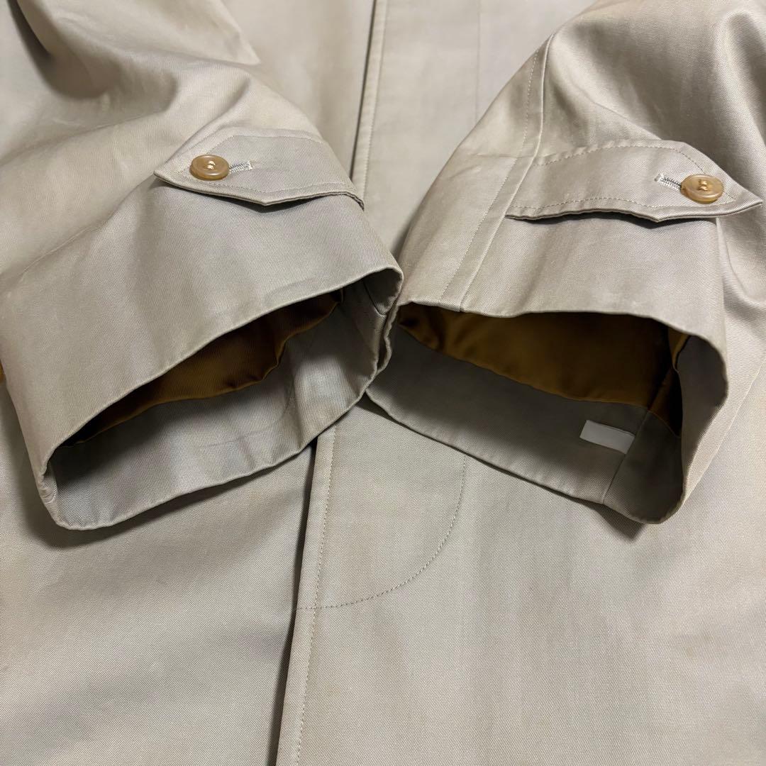 ヴィンテージバーバリー ステンカラーコート L 裏地ノバチェック