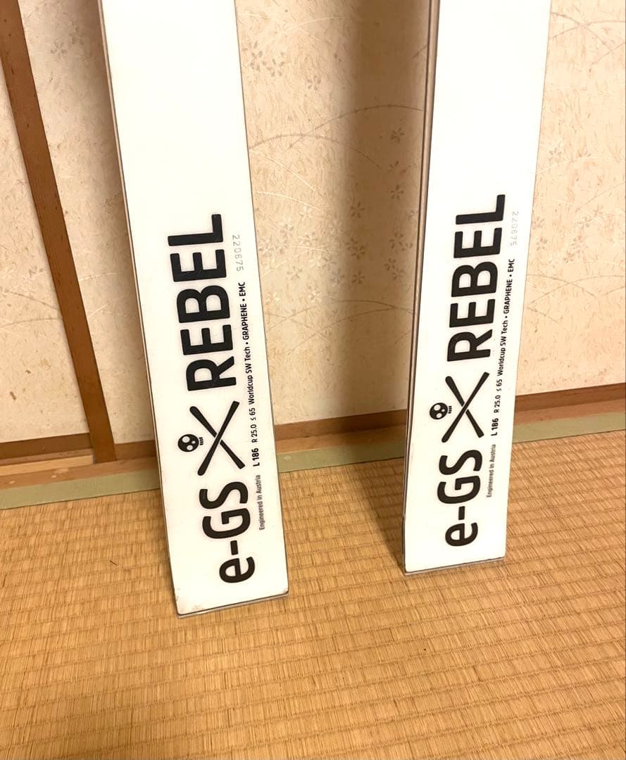 ●HEAD e-GS WORLD CUP REBEL 186cm スキー板●