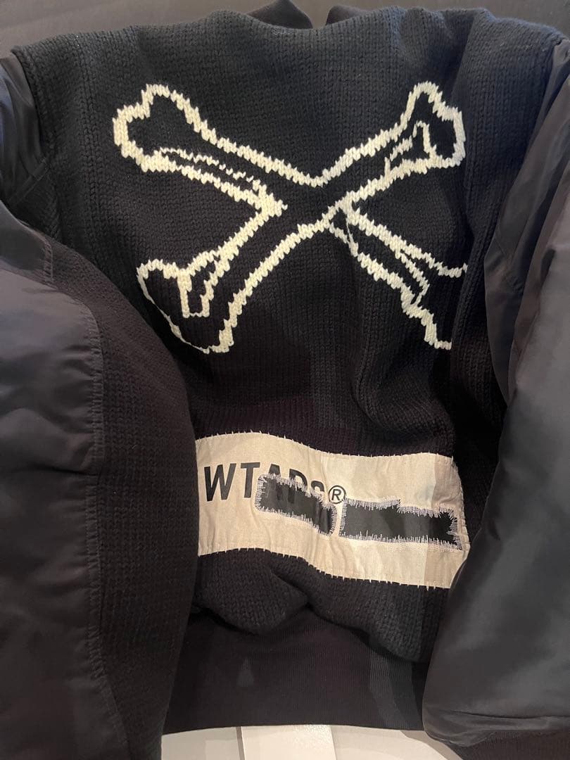 ジャケット・アウター WTAPS x Alpha MA-1 Core SPEC Black XL