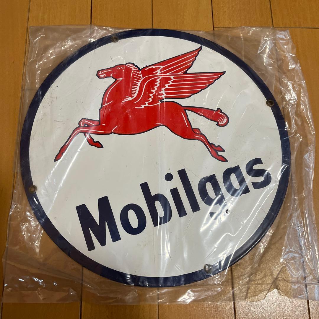 Mobilgas サインプレート モービルガス