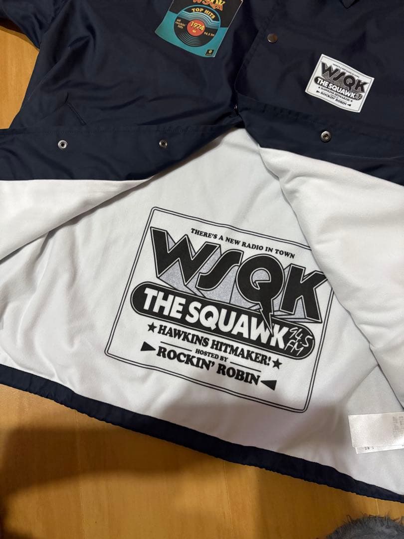 コラボアソートコーチジャケット ストレンジャーシングス　Niko and...