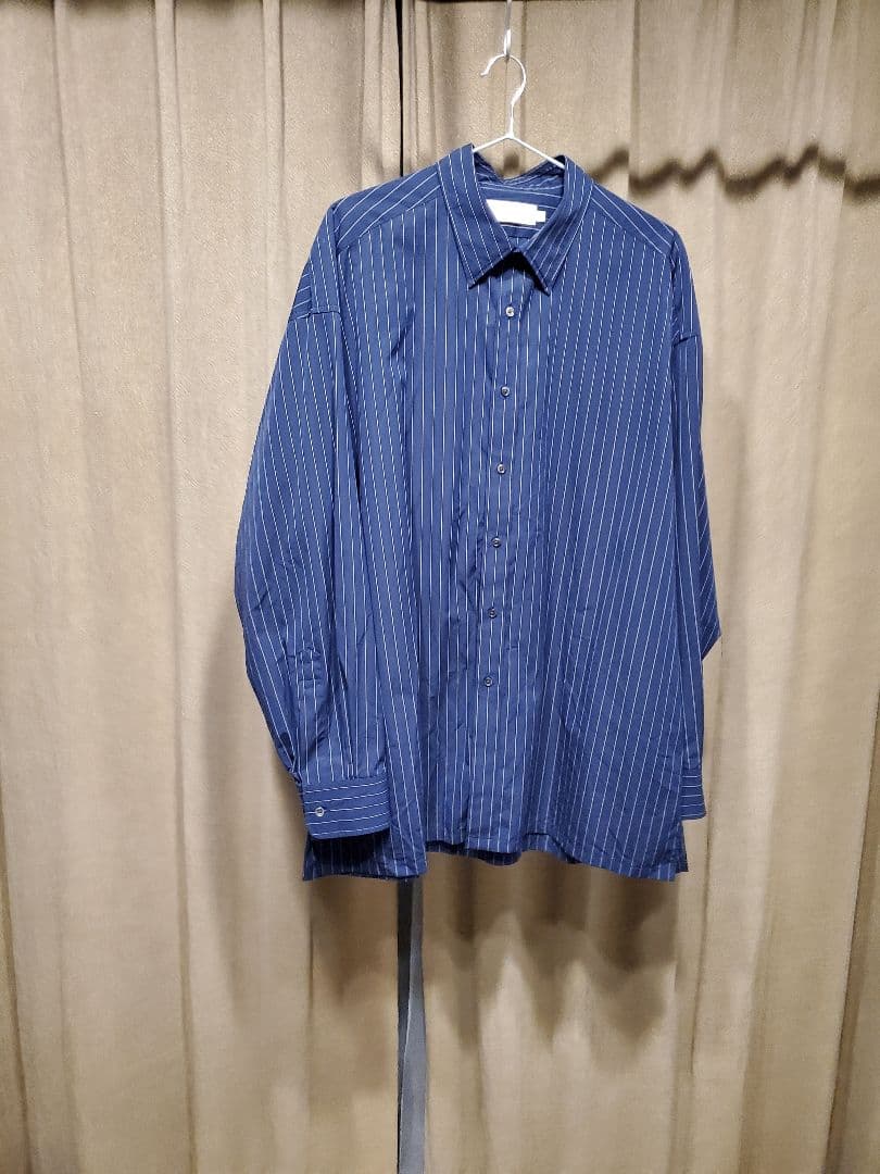 トップス Graphpaper / Stripe Regular Collar Shirt