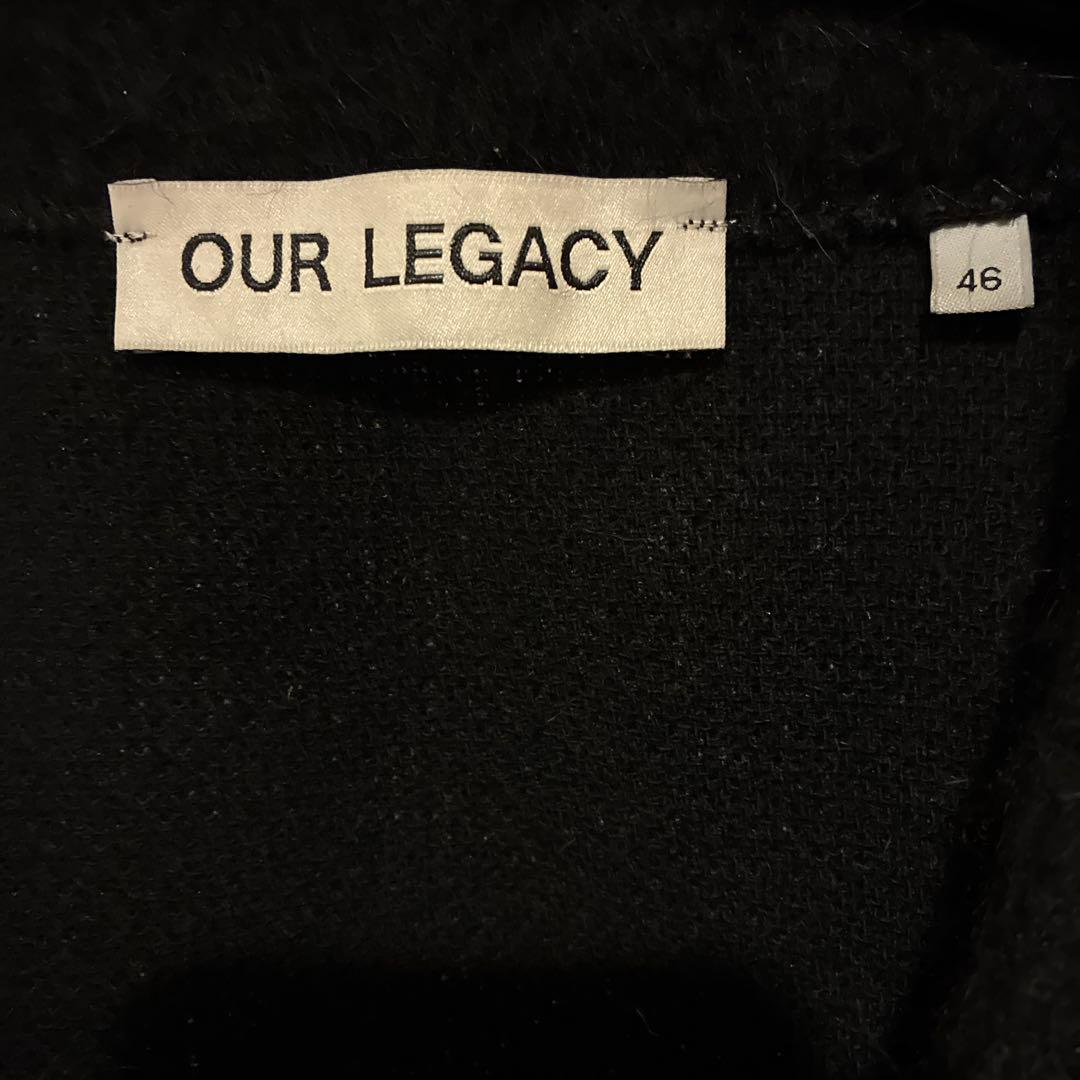 OUR LEGACY 21AW モヘアカーディガン 46 ブラック