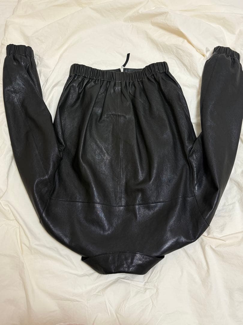 NOTHING WRITTEN ブラックレザージャケット