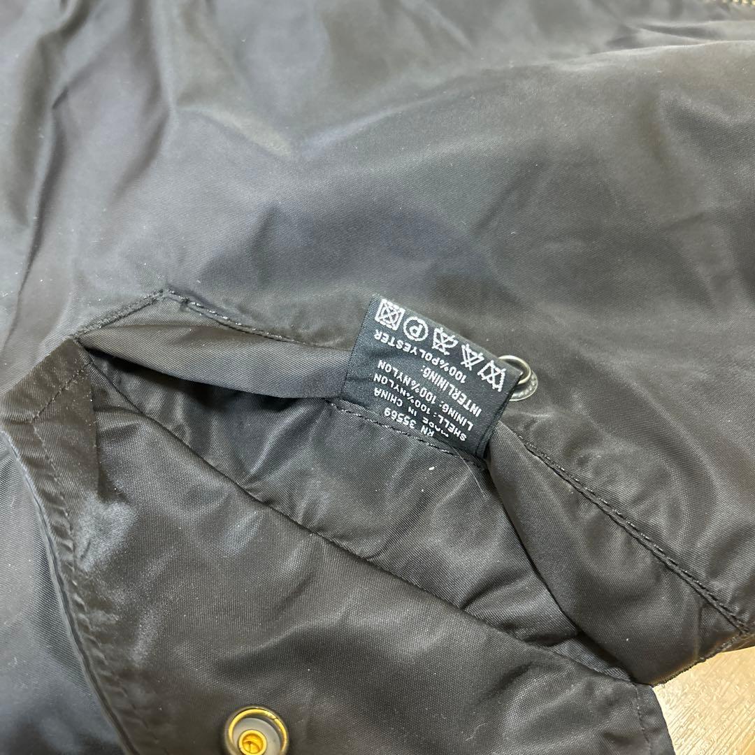 アルファインダストリーズ MA-1 ジャケット ブルゾン リバーシ ブラック