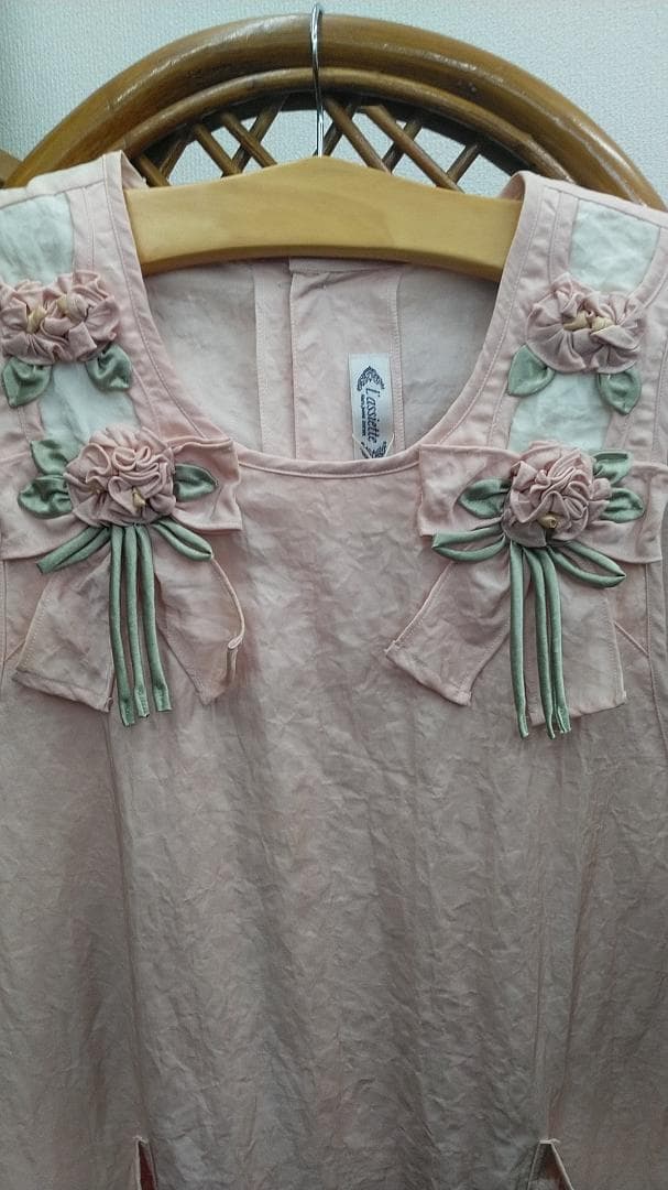 Lassiette ピンクエプロン