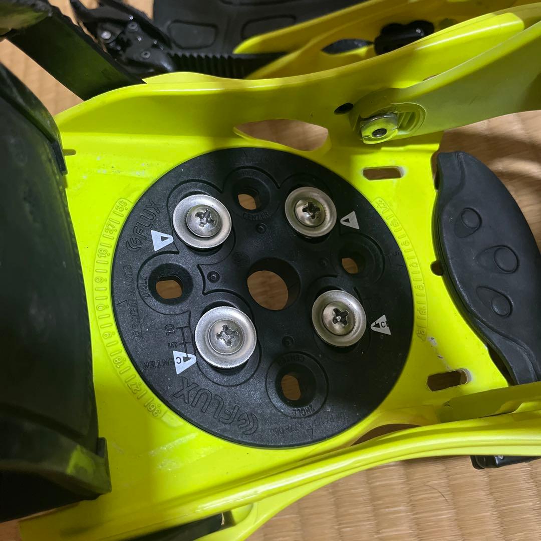 【超軽量】18/19 FLUX DSL ネオンイエロー Mサイズ ビンディング