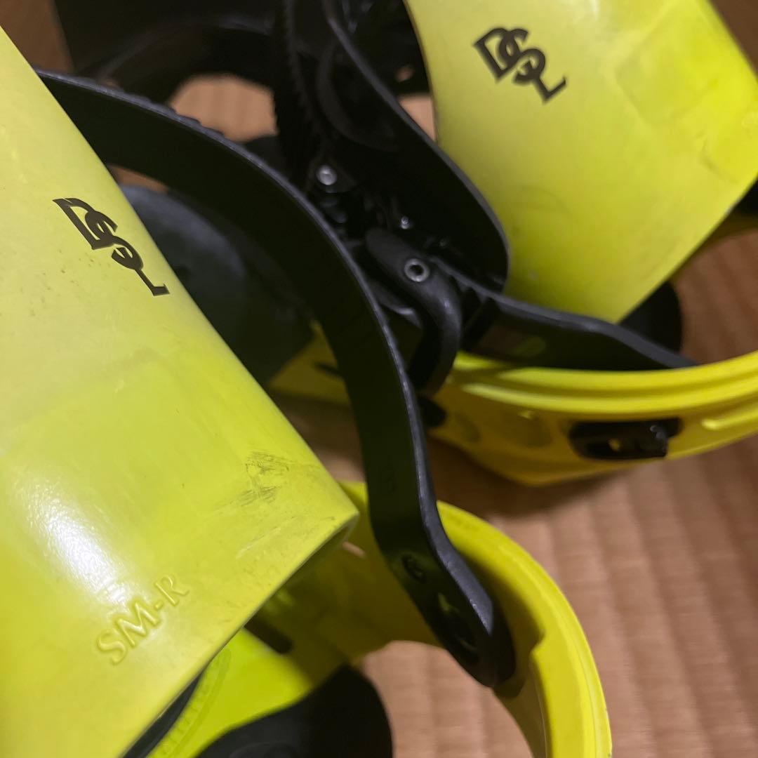 【超軽量】18/19 FLUX DSL ネオンイエロー Mサイズ ビンディング