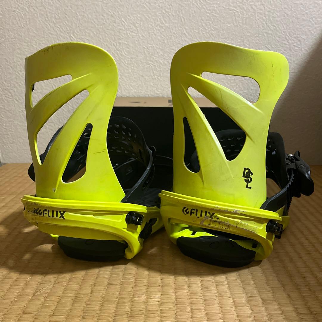 【超軽量】18/19 FLUX DSL ネオンイエロー Mサイズ ビンディング